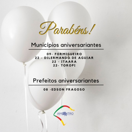 AMCENTRO FELICITA OS ANIVERSARIANTES DE OUTUBRO AMCENTRO FELICITA OS ANIVERSARIANTES DE OUTUBRO